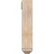 Ekena Millwork Merced Arts and Crafts Smooth Bracket w/ Offset Brace, Douglas Fir, 5 1/2"W x 20"D x 28"H BKT0604X20X28MRC03SDF - alternate 4